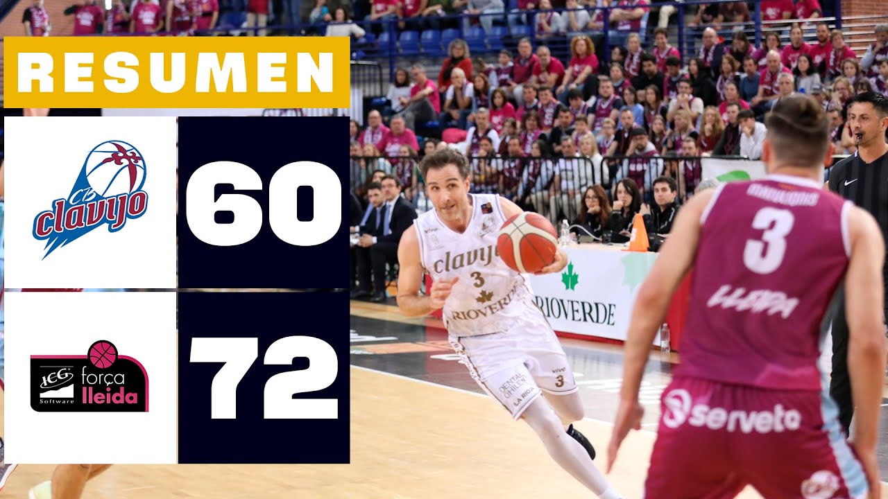 Resumen Rioverde Clavijo 60-72 ICG Força Lleida - Jornada 27 LEB Oro