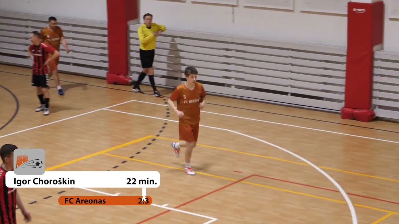 Futsal I lyga. „Mostiškės-Tonitra“ – „FC Areonas“ (2026-02-20)