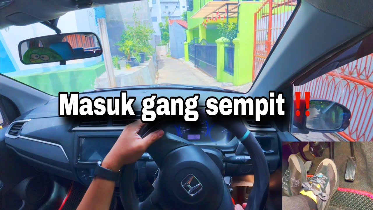 GINI PATOKANNYA ‼️ Tutorial mobil manual mundur di jalan sempit pas satu mobil #tutorialmobil 