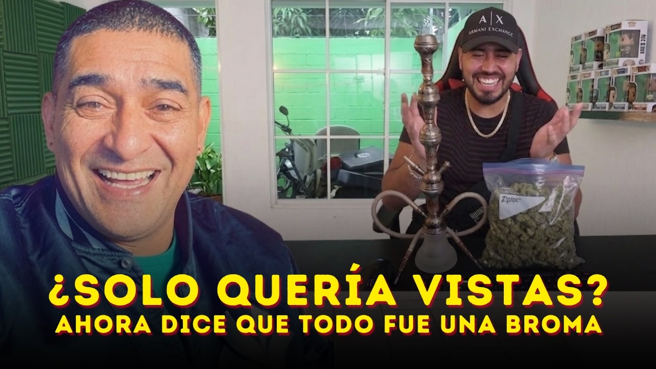 &iexcl;DICEN QUE NO ERA MARIAJUANA! Dice que todo fue una broma