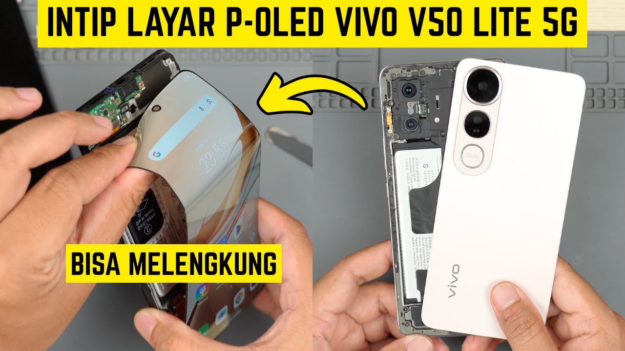 Bongkar vivo V50 Lite 5G | Layarnya bisa melengkung!