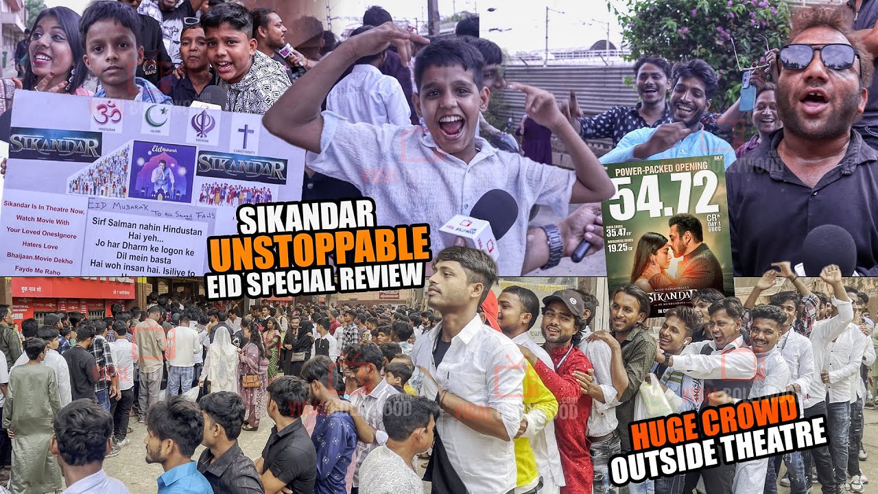 Sikandar Unstoppable in Theatre | LIVE Coverage | Day 02 Monday | EID Special | Public Review | G7