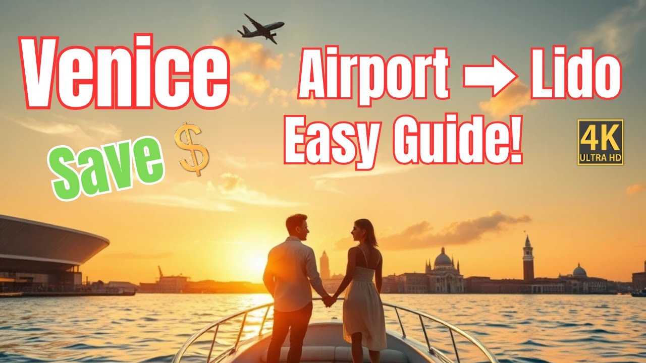 Venice🌍🛩️Marco Polo Airport: The Guide 🚤🛺 to Reach the Lido 🌊 Venezia Aeroporto 🚤 Guida per il Lido