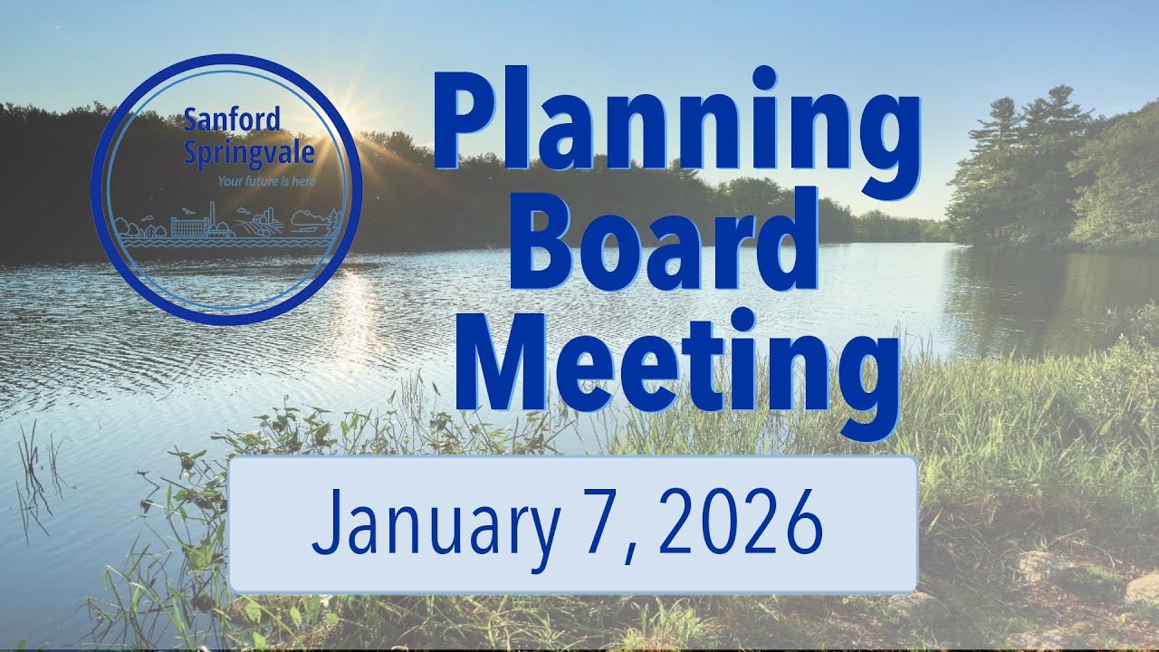 01 07 Planning Board Meeting