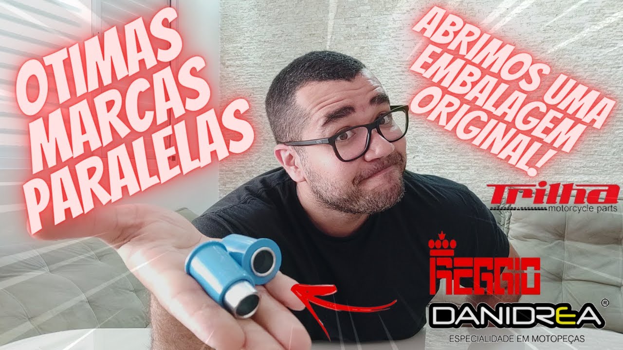 BUCHA QUADRO ELASTICO GARFO TRASEIRO MOTOS TEM PARALELA BOA QUAL MARCA ORIGINAL?