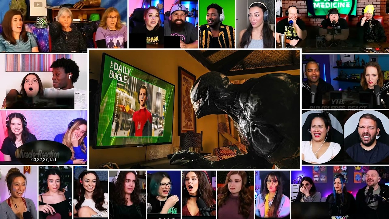 Venom: Let There Be Carnage&lrm; (2021) reaction mashup | BEST SCENES | WATCHALONG