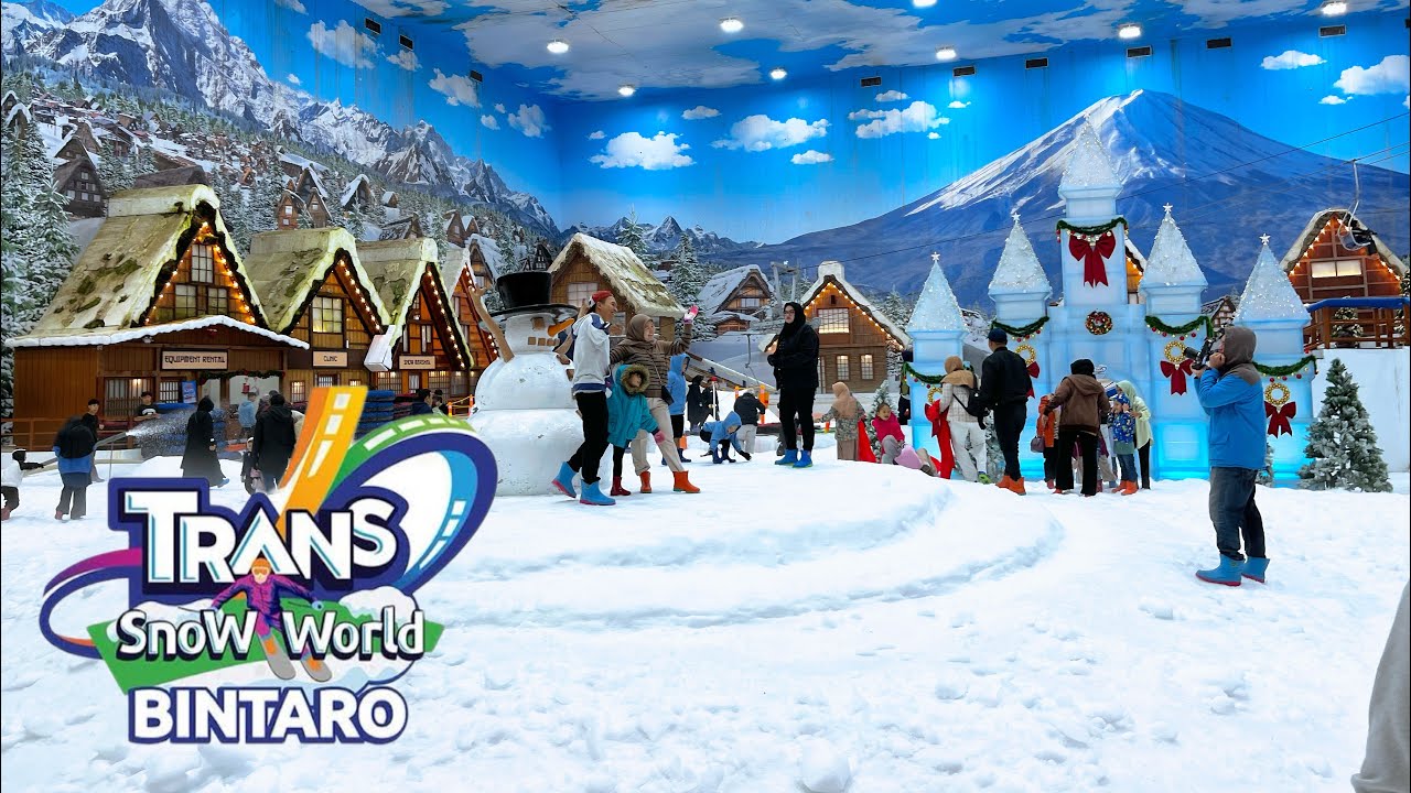 BERMAIN DI TRANS SNOW WORLD BINTARO - TRANSPARK MALL