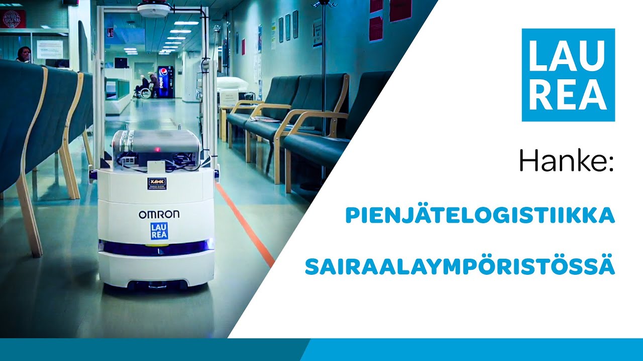 Autonominen mobiilirobotti sairaalaymp&auml;rist&ouml;ss&auml; - logistiikan autonomiset ratkaisut