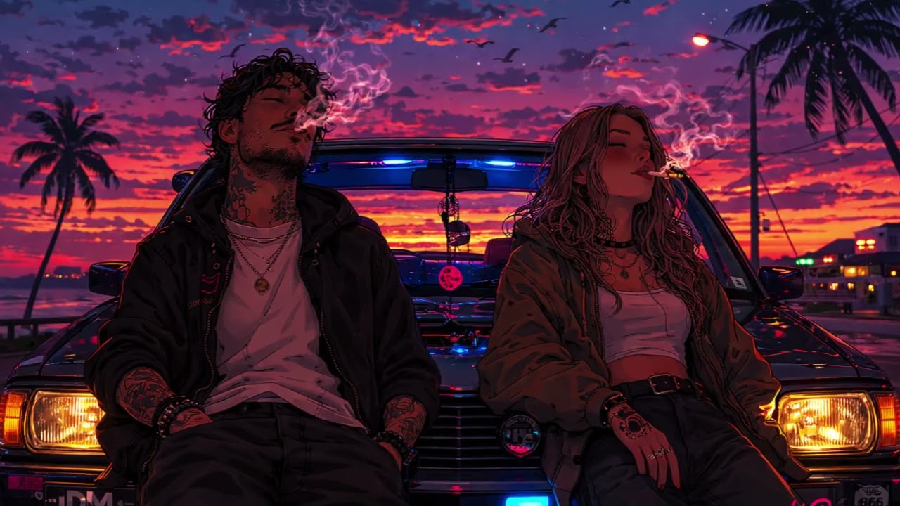 Drift Into the Night – 420 Stoner Music – Chill Rap & Bluesy Hip-Hop Mix