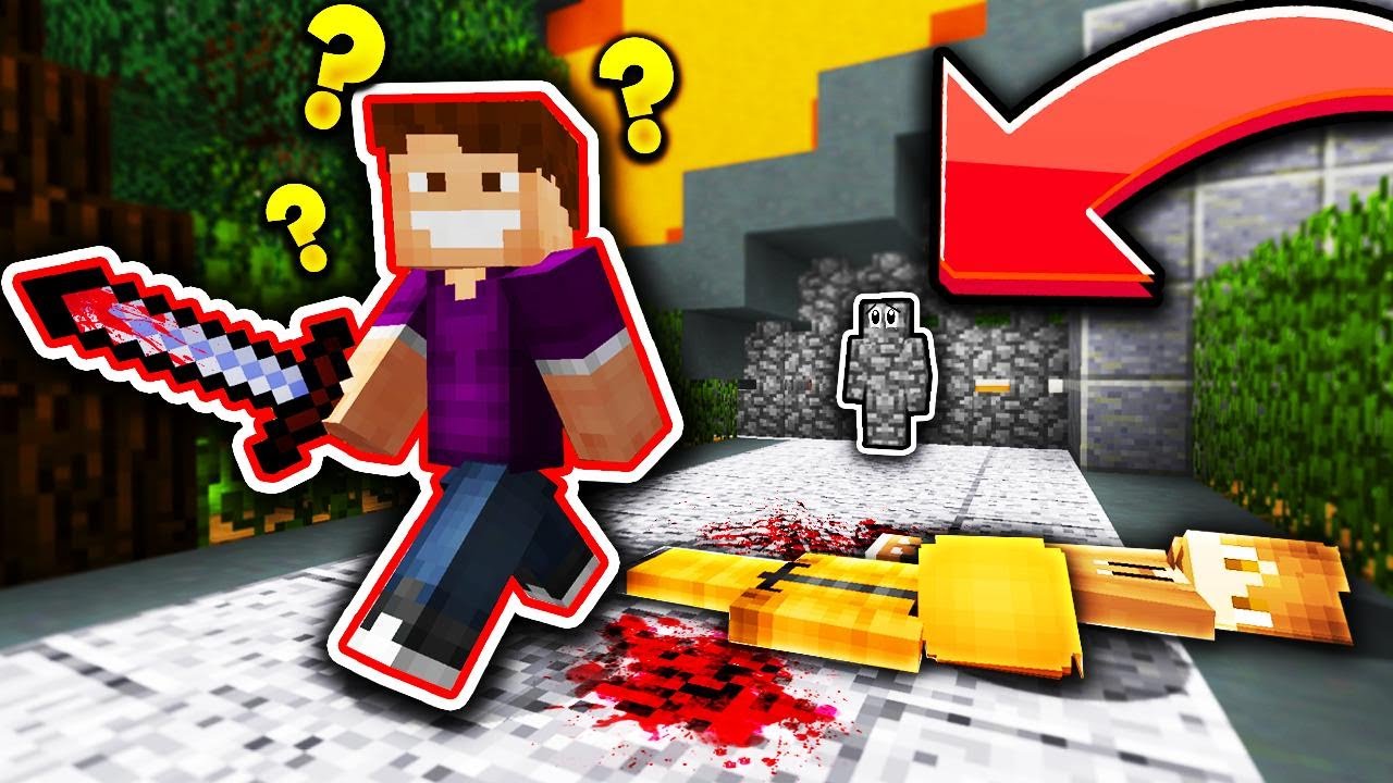 HOW DID HE NOT SEE ME?! (Minecraft Murder Mystery Camo Trolling)