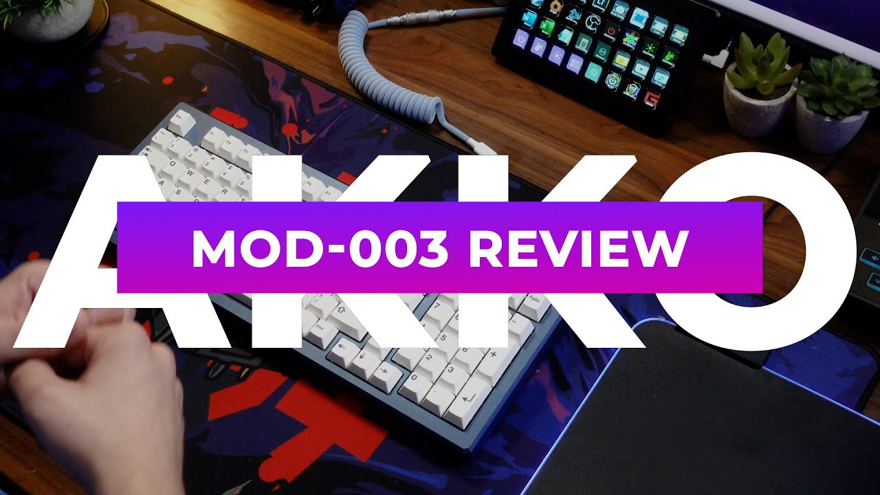 Akko Mod 003 Review and Typing Test (Fully Modded)