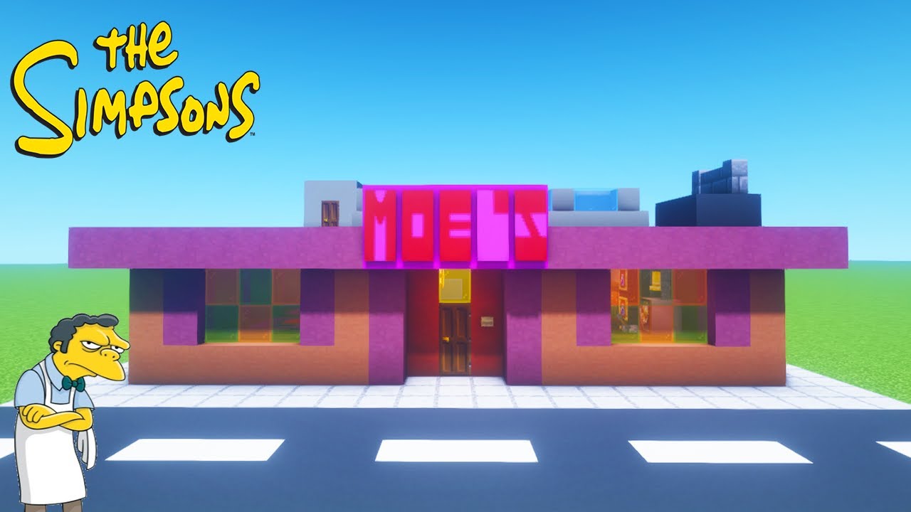 Minecraft Tutorial: How To Make Moe's Tavern 
