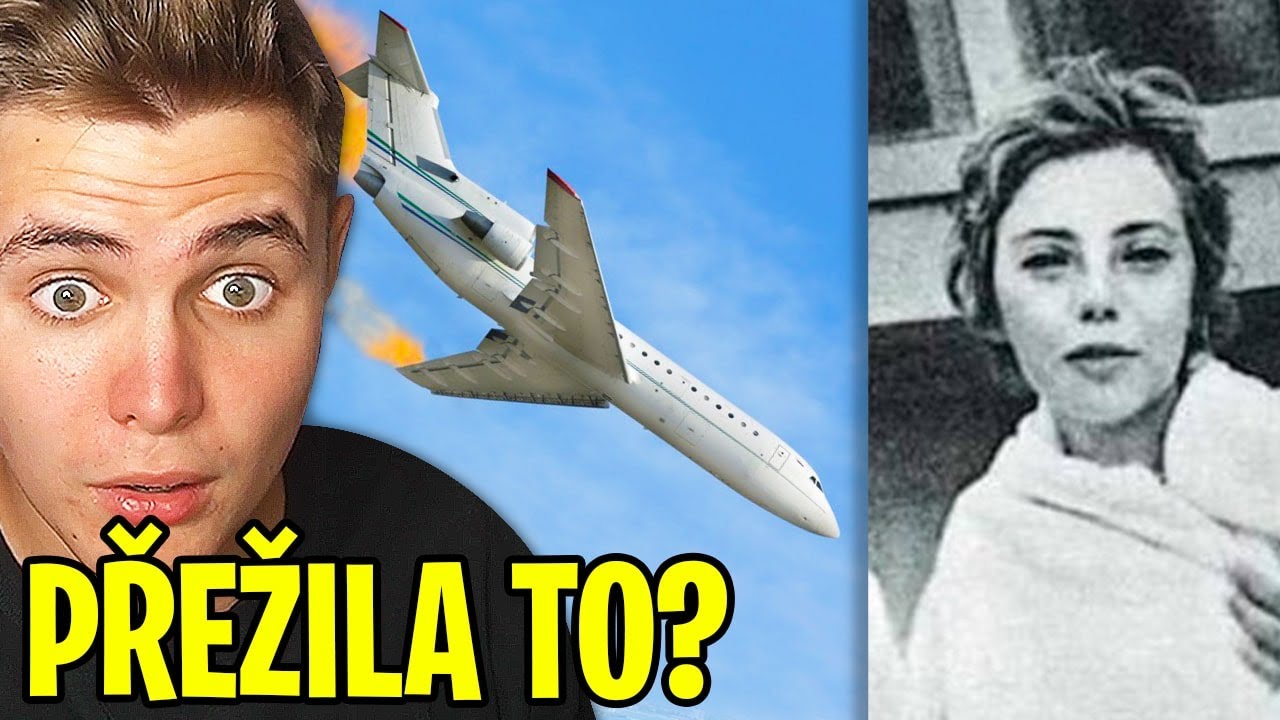 Jak Tahle Žena Vypadla z Letadla 3 000 Metrů Nad Zemí?