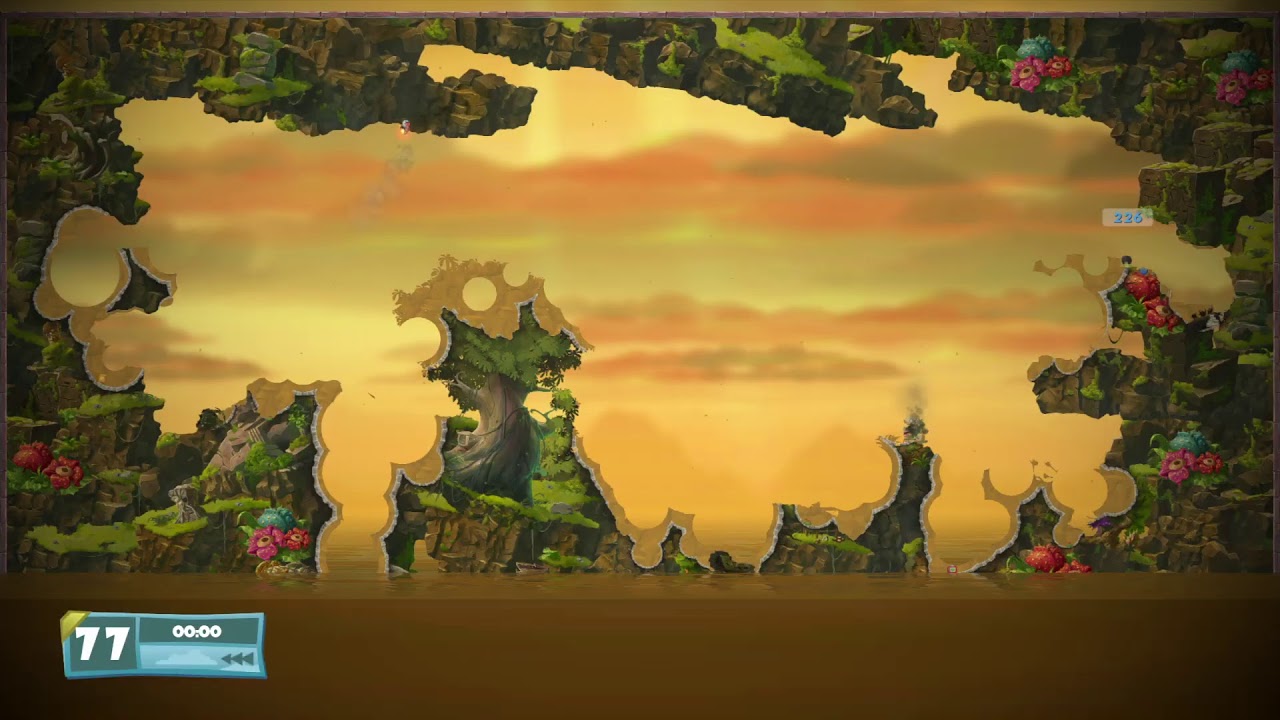 Игра Worms W.M.D 2 players PS4 Pro. No mic. HD.