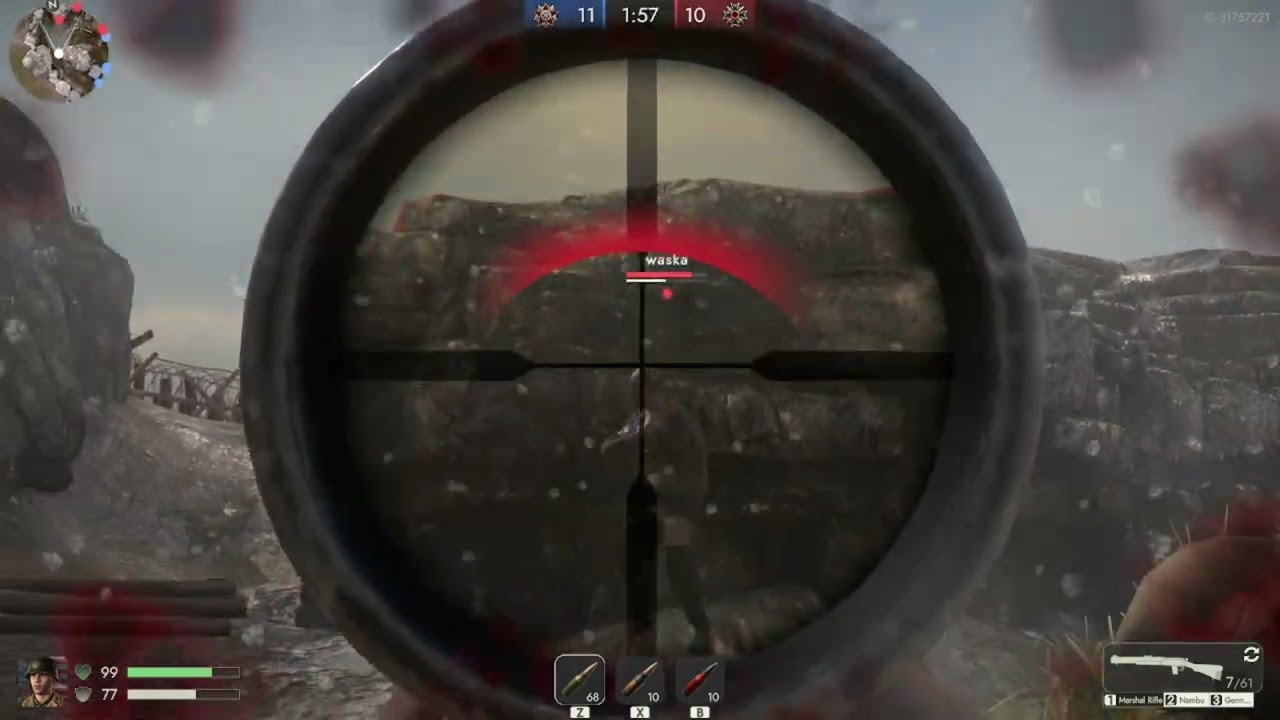 Jugando Frontline como un FRANCOTIRADOR PRO