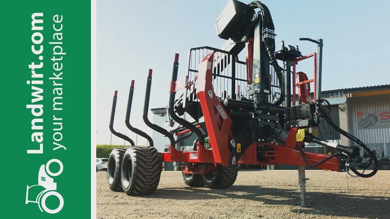 Farmi FT12 Logging Trailer – Unmatched Power & Precision for Your Forestry Work