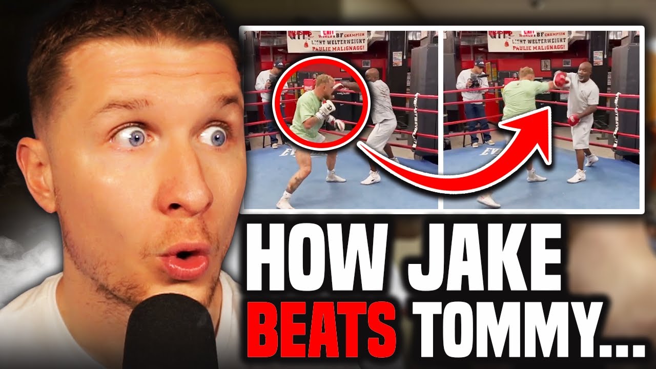 Jake Paul's *NEW TRAINING FOOTAGE* EXPOSED His GAMEPLAN To BEAT Tommy Fury.. And It May BACKFIRE
