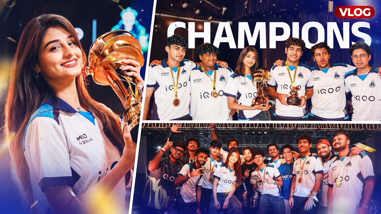 Team Soul Fulfilled MY DREAM 😍 BMSD Champions 🏆🚀 LAN VLOG #bgmi #soul #s8ul #esports #payalgaming