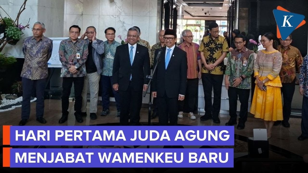 Usai Dilantik, Wamenkeu Baru Juda Agung Langsung Berkantor