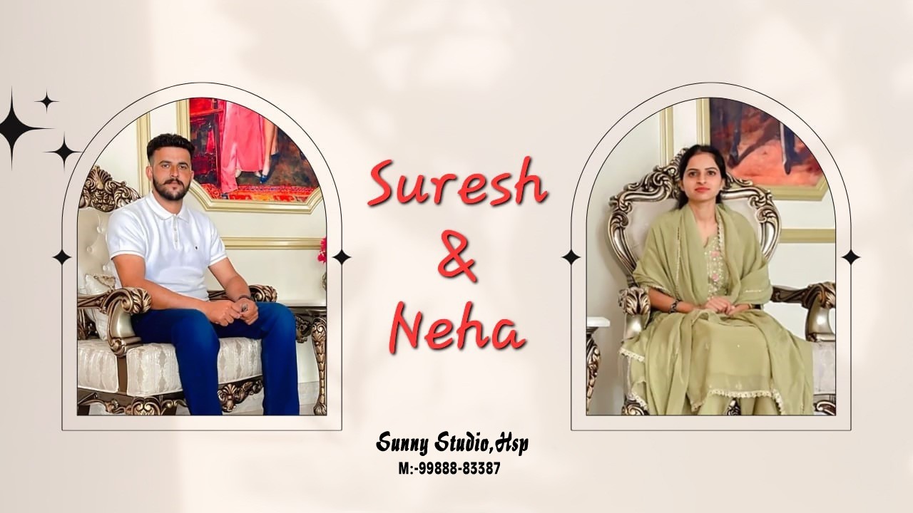 LIVE WEDDING CEREMONY || SURESH & NEHA || SUNNY STUDIO HSP. M. 99888 83387