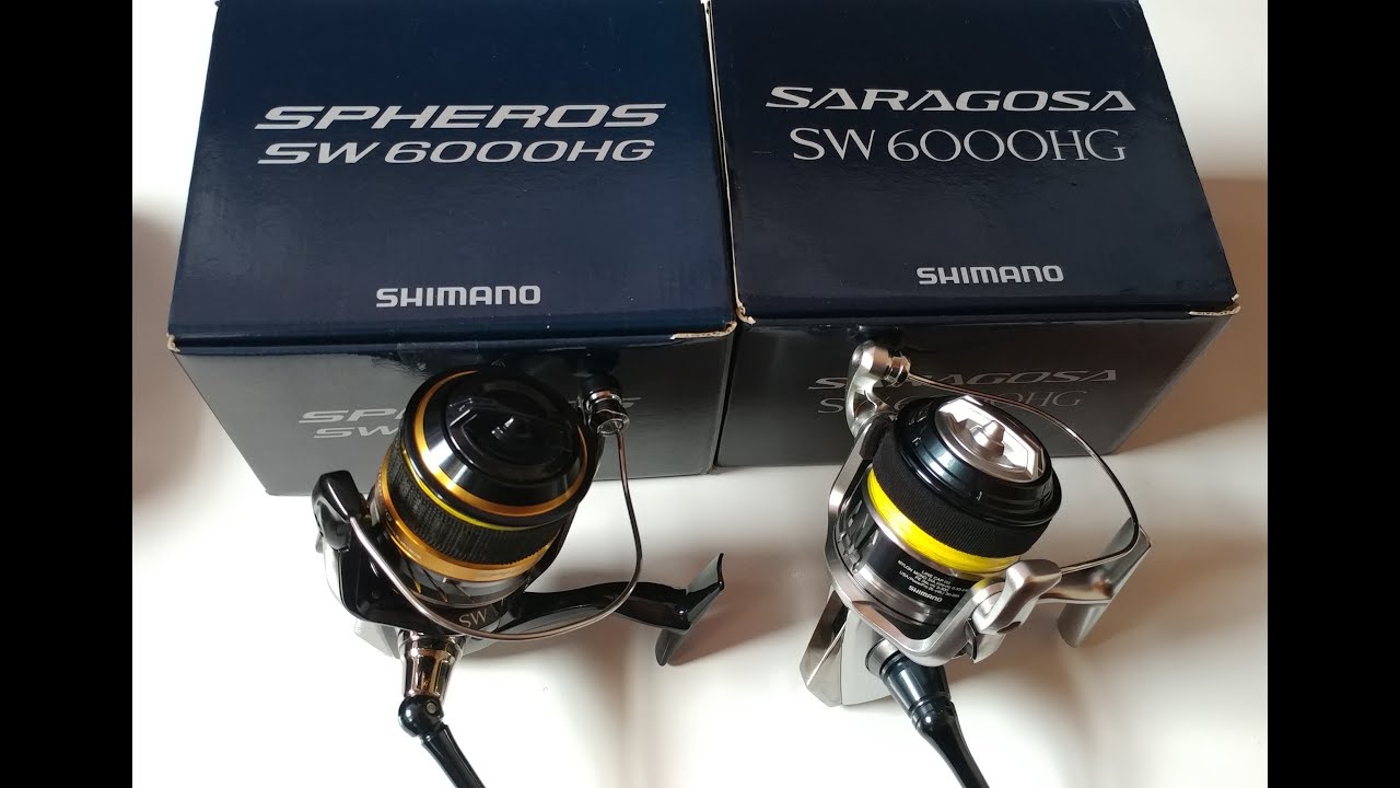 Shimano Spheros 2021 против Shimano Saragosa 2020 (что лучше купить)