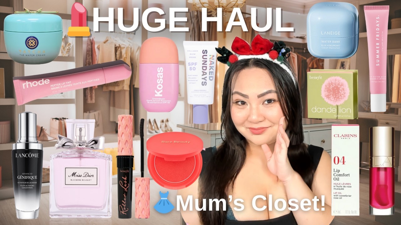 Огромная покупка косметики в маминой косметичке! 💄🎄