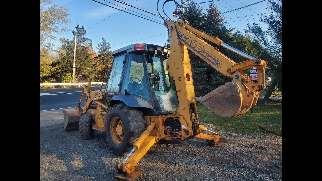 1997 CASE 580 SUPERL BACKHOE