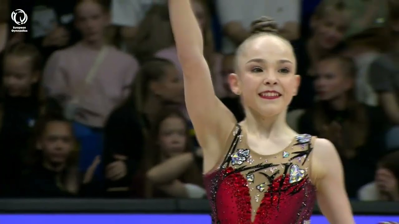 Stiliana NIKOLOVA (BUL) - 2025 Rhythmic European Champion, Hoop