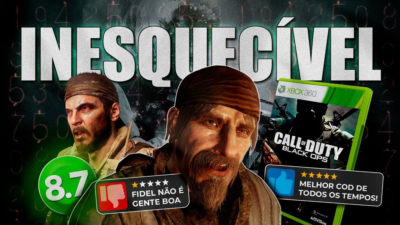 Analisei Call of Duty Black Ops e é o MELHOR DA FRANQUIA! (até então)
