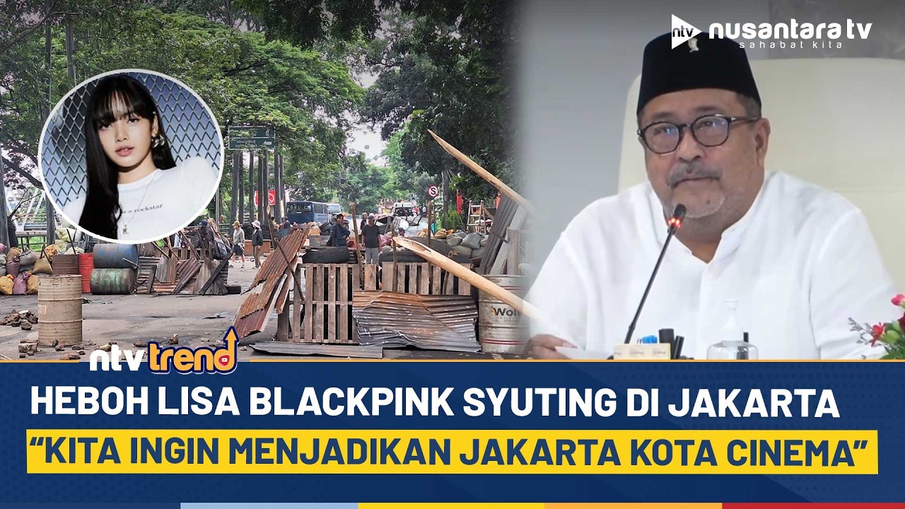 Respons Wagub Rano Karno Heboh Lisa Blackpink Syuting Di Jakarta | NTV