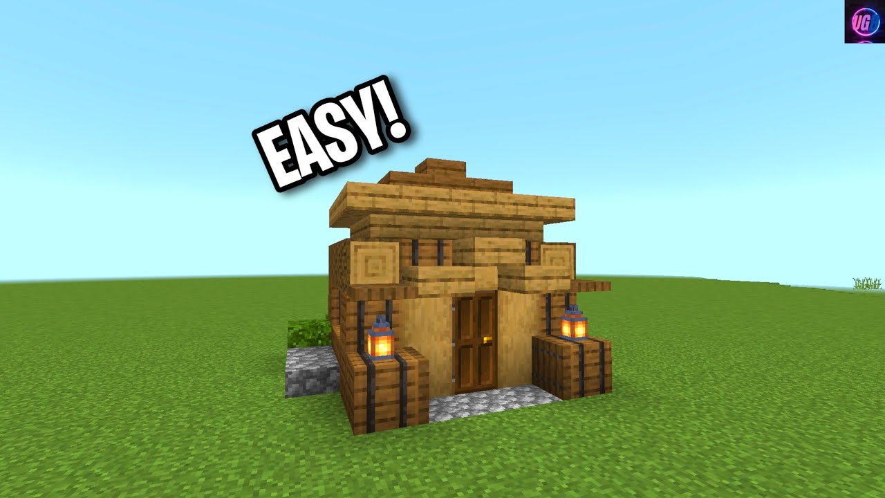 Minecraft EASY Survival House Tutorial!