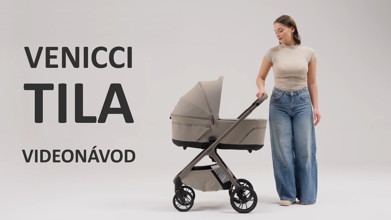 Venicci Tila – návod na používanie kočíka krok za krokom