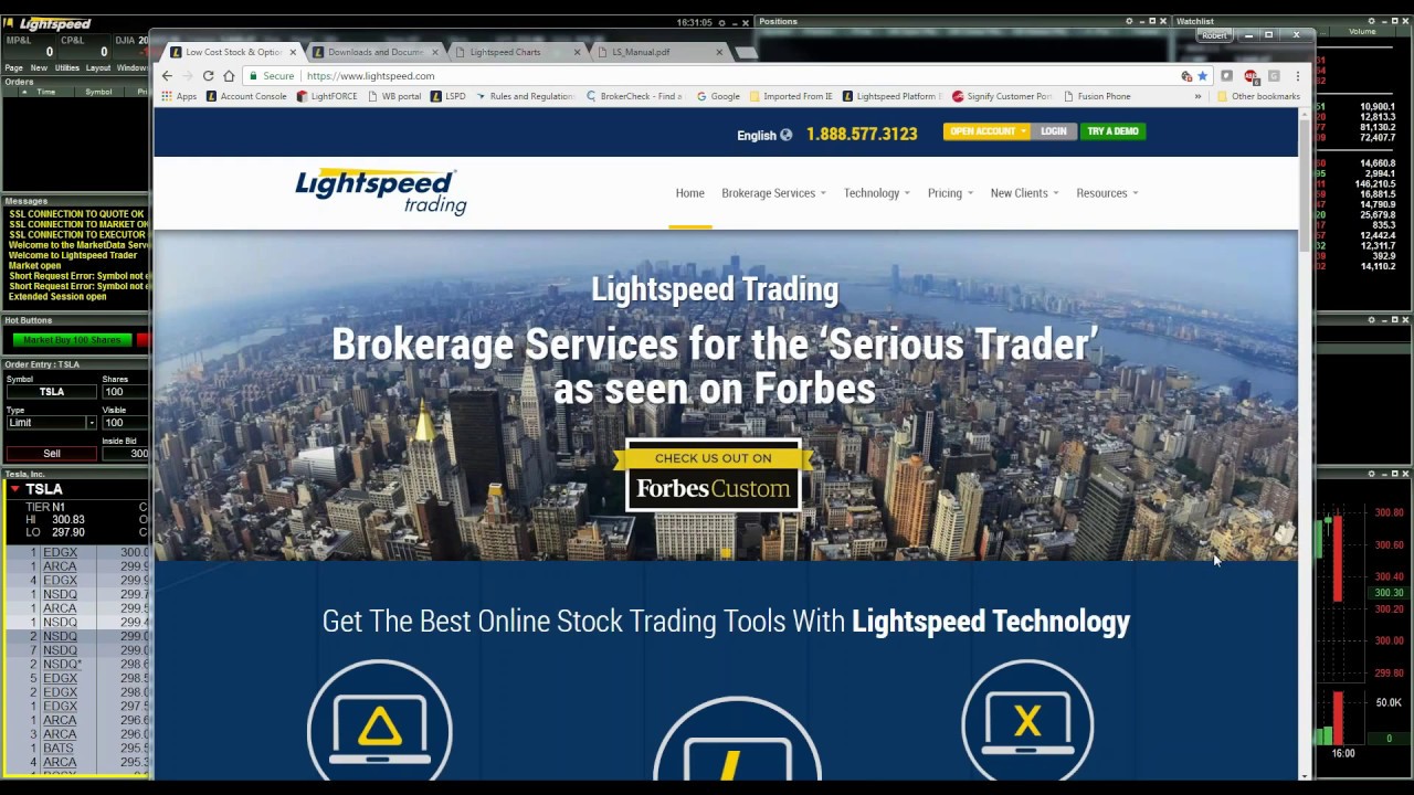 Lightspeed Trader Platform  Customize Your Layout