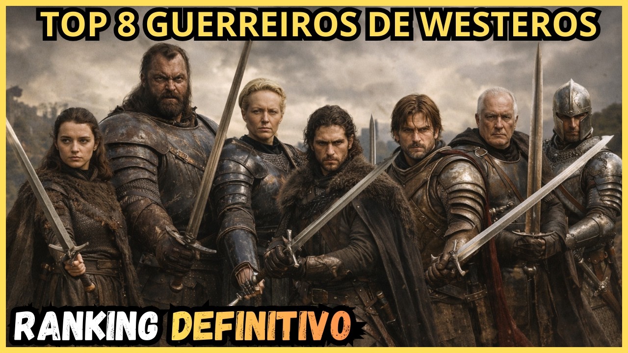 LISTAMOS OS 8 MAIORES ESPADACHINS DE GAME OF THRONES — E O Nº 1 QUASE NÃO APARECEU NA SÉRIE