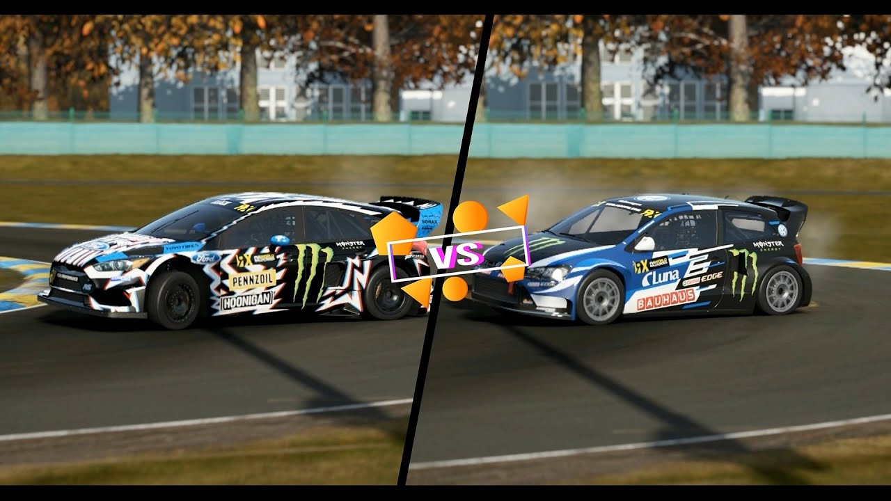 Project cars 2 - VW Polo R WRX vs Ford Focus RS WRX - RaceBattle #3
