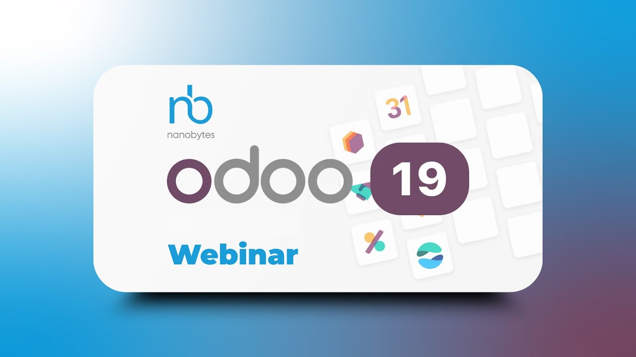 Webinar OCT25 Novedades Odoo v 19