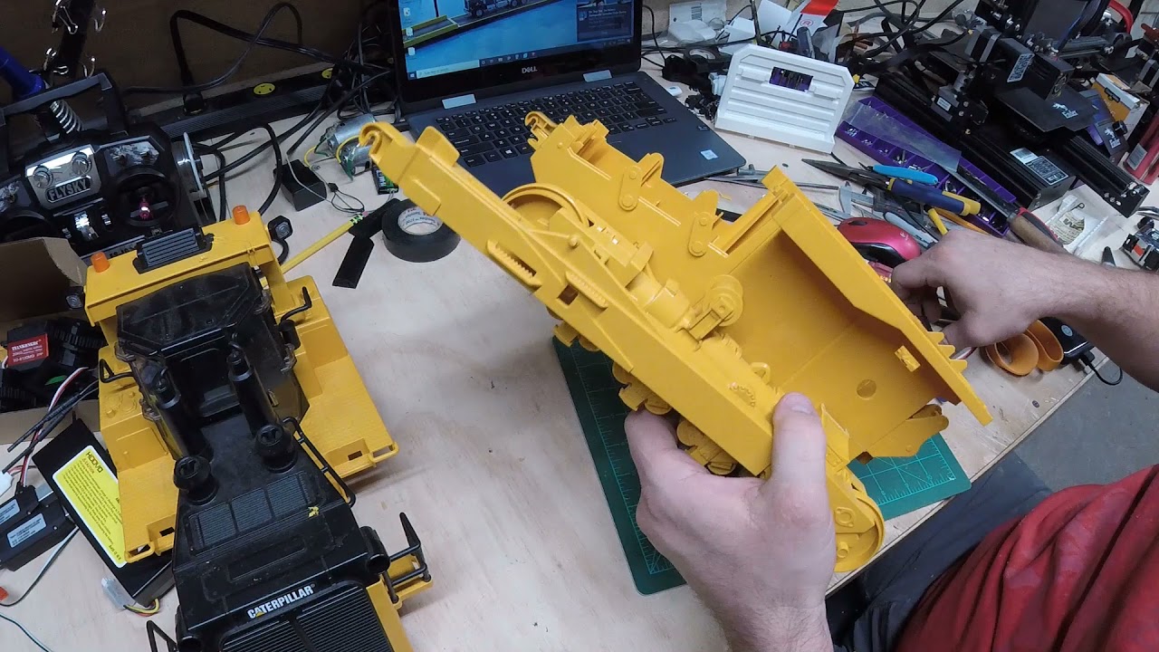 Bruder D11 RC Conversion Part 2, Final Disassembly and Installing Servos