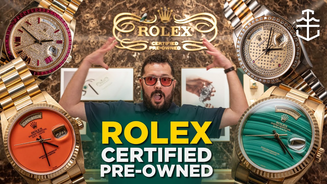 INSANE Rolex Day-Date Certified Pre-Owned watches in Dubai