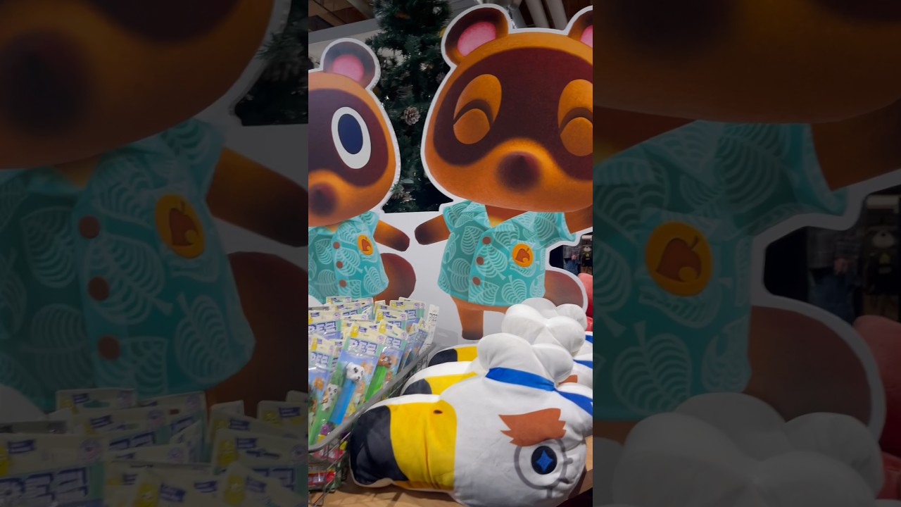 Animal crossing merch @ Seattle Aquarium 