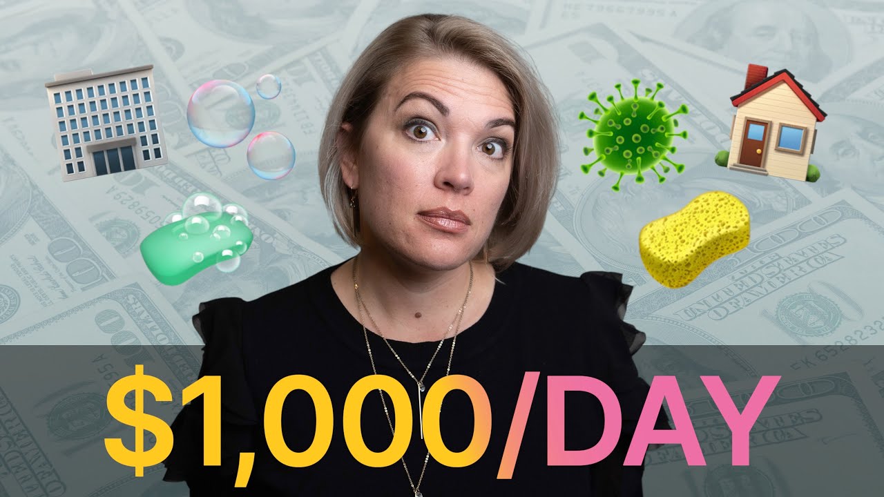 Как открыть клининговый бизнес и зарабатывать 1000 долларов в день