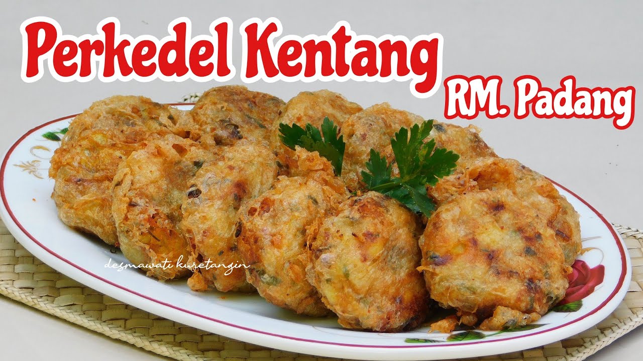 Resep Cara Membuat Perkedel Kentang Khas Minang