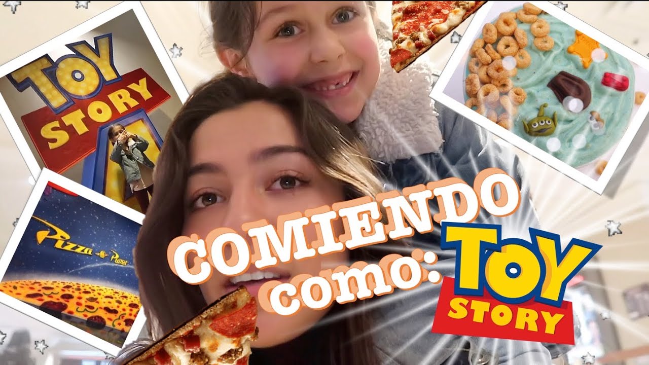 COMÍ COMO TOY STORY ❤️
