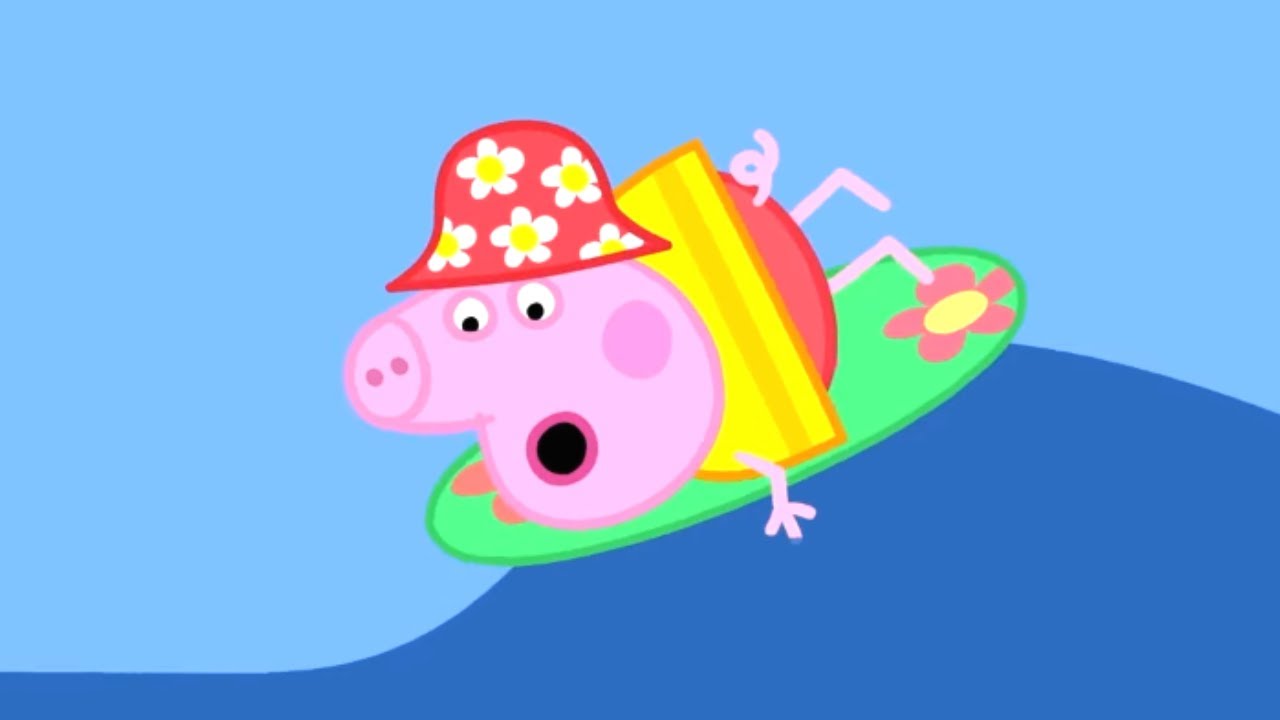 Peppa fait du surf  🌊 🐽 Épisodes de Peppa Pig