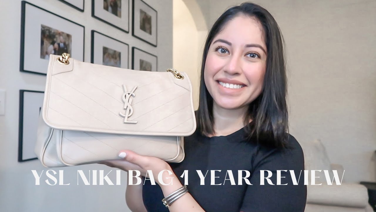 YSL NIKI BAG REVIEW | 1 YEAR WEAR & TEAR