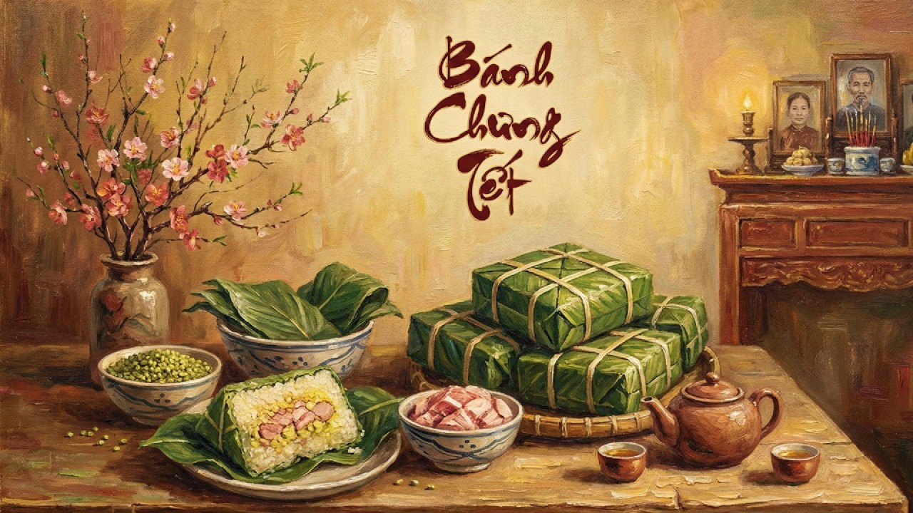 Gói Bánh Chưng