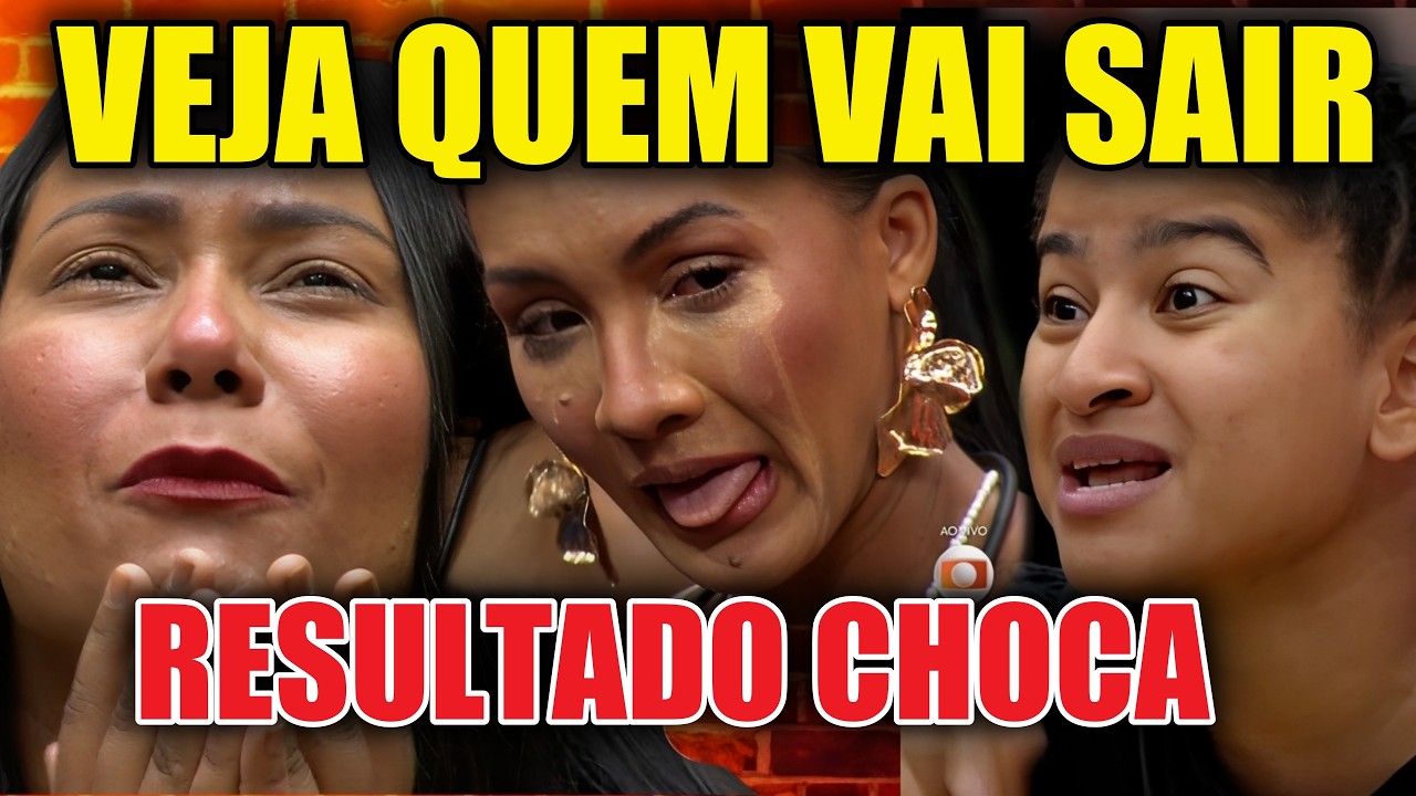 🔴ENQUETE PAREDÃO BBB26 QUEM VAI SAIR: MAXIANE, MILENA OU CHAI? RESULTADO PORCENTAGEM ATUALIZADA HOJE