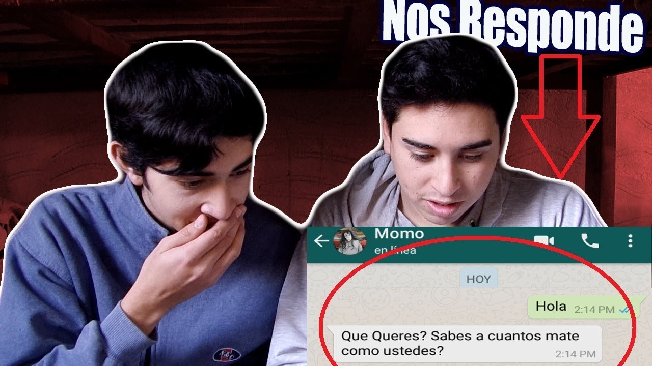 &iexcl;&iexcl;MOMO IS REAL!! (Llamando a momo)