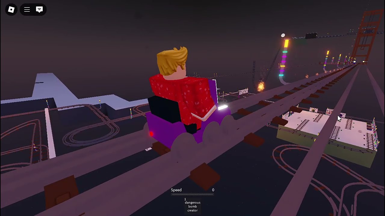 Cart ride around nothing