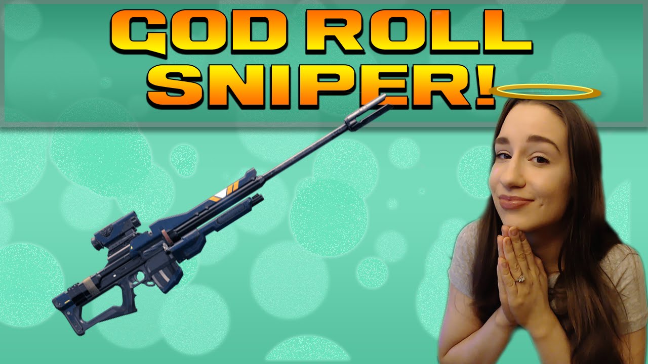 Destiny - MY GOD ROLL SNIPER! ( Live Reaction & Gameplay)