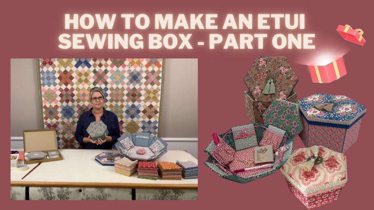 HOW TO MAKE A ETUI SEWING BOX PART ONE - Constructing the Lid
